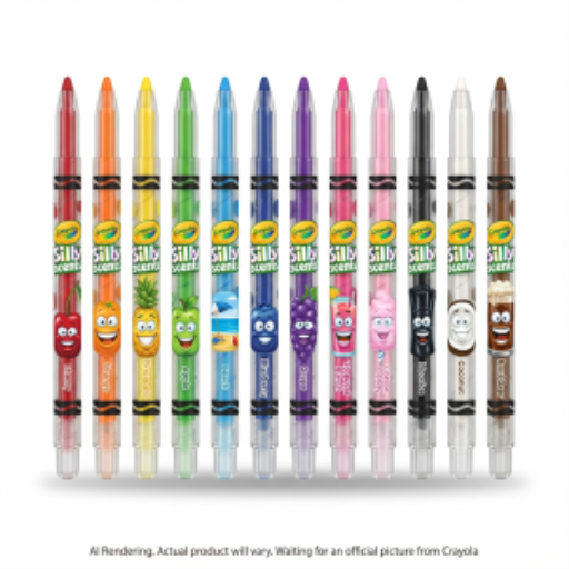 12 Twistables Silly Scents Coloured Penc