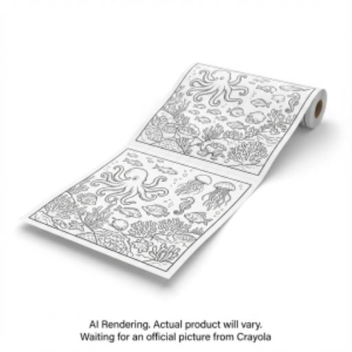 Giant Colouring Roll – Under the Sea