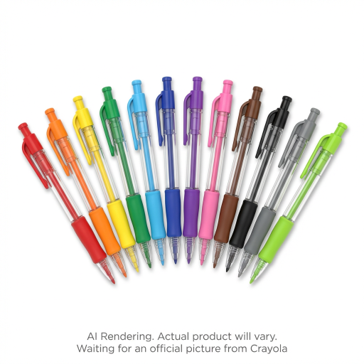 12 Crayola Clicks Mechanical Col. Pencil