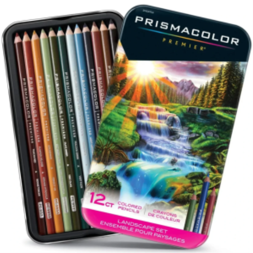 Prismacolor Premier Coloured Pencils, Landscape Set, 12 Count