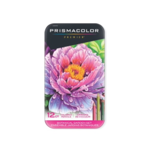 Prismacolor Premier Coloured Pencils, Soft Core, Botanical Garden Set, 12 Count