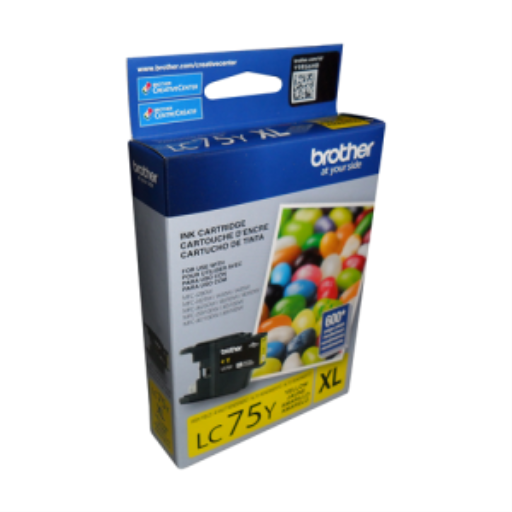 Brother LC75YS Innobella  Yellow Ink Cartridge, High Yield (XL Series)