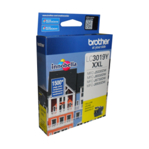 Brother LC3019YS Innobella  Yellow Ink Cartridge, Super High Yield