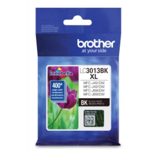 Brother LC3013BKS  Black Ink Cartridge, Super High Yield