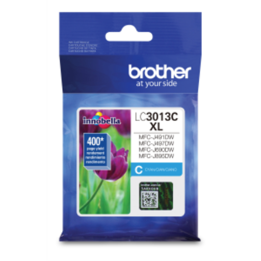 Brother LC3013CS Cyan Ink Cartridge, Super High Yield