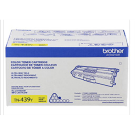 Brother TN439Y Yellow Toner Cartridge, Ultra High Yield