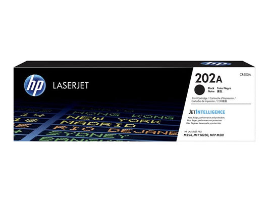 HP202A Black Toner 1.4K YLD MFP M281fdw, M254dw