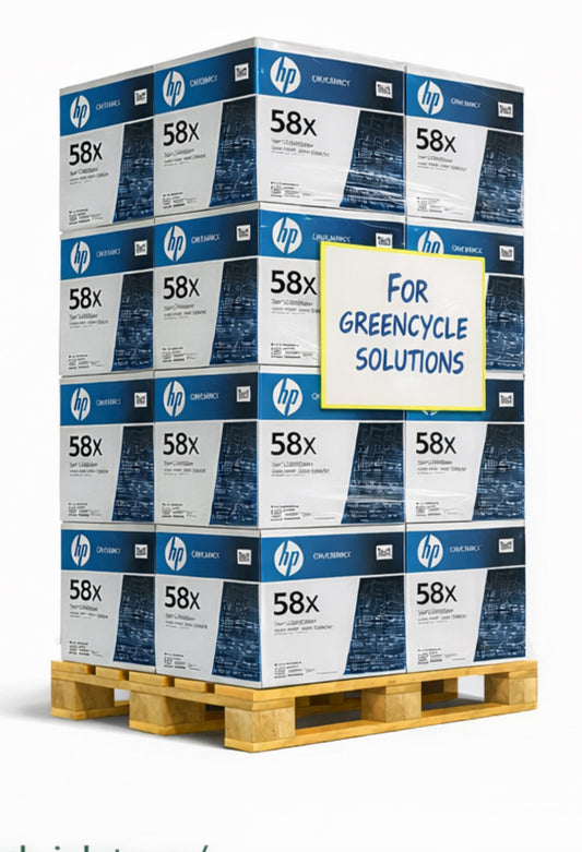 Onsite Service - Sort, Pack + Recycle my skid of Empty toners