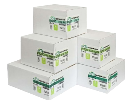 42.50 X 48 PK/75 Extra Strong Black Bags