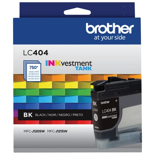 LC404BKS Brother INKVESTMENT TANK BLACK INK CARTRIDGE