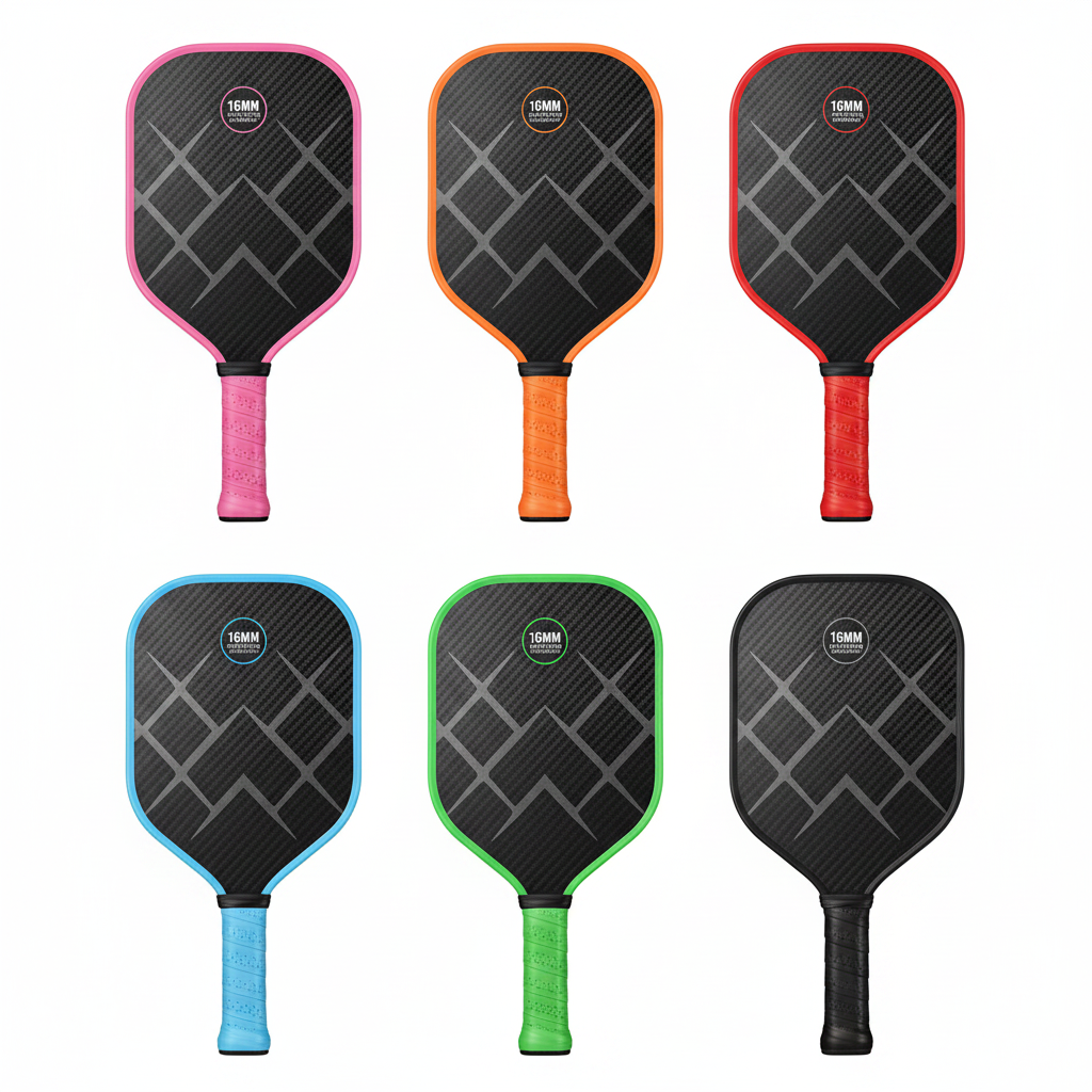 Carbon Fiber Pickleball Paddles - 6 Colors