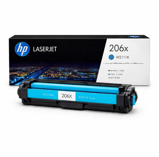 HP 206X High Yield -Cyan W2111X