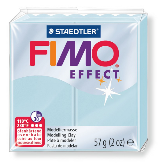 FIMO? effect Oven bake clay Blue Ice Quartz