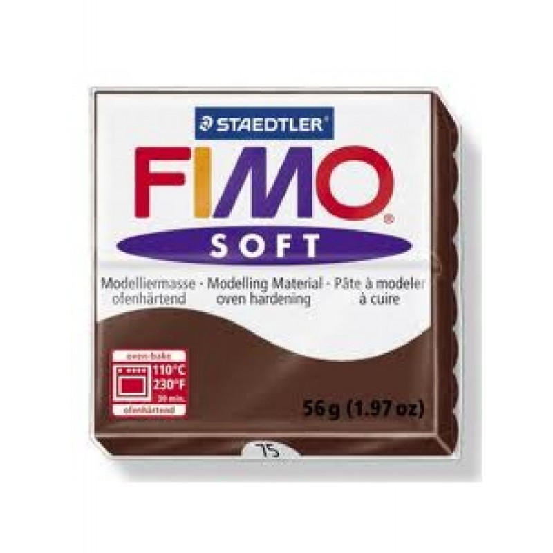 8020-75-08 STAEDTLER FIMO? soft Oven bake clay Chocolate