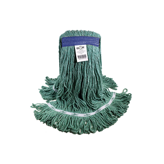 Syn-Pro? Synthetic Looped End Wet Mop Narrow Band Green 16oz Bagged
