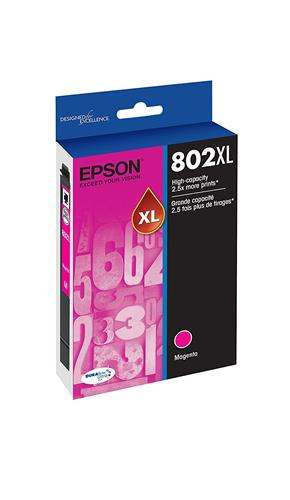 EPSON DURABrite Ultra Magenta Ink Cartridge High Capacity Sensormatic WF Pro 4720/4730/4740