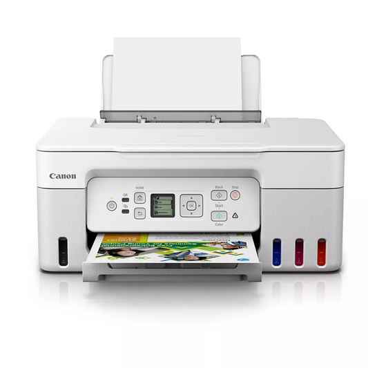 Canon PIXMA G3270 MegaTank All-in-One Printer (White)