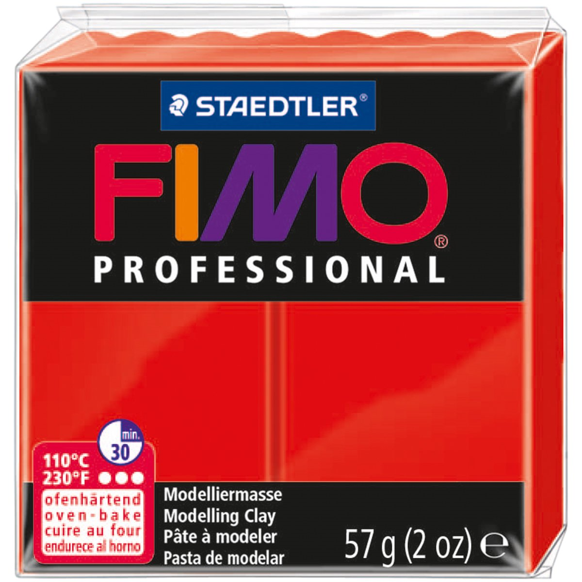 Fimo Professional Clay? True Red 57g