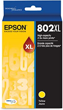 EPSON DURABrite Ultra Yellow Ink Cartridge High Capacity Sensormatic WF Pro 4720/4730/4740