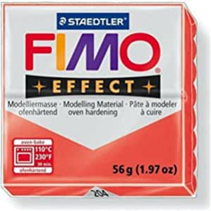8020-204 STAEDTLER FIMO? effect Oven	baked Clay Red
